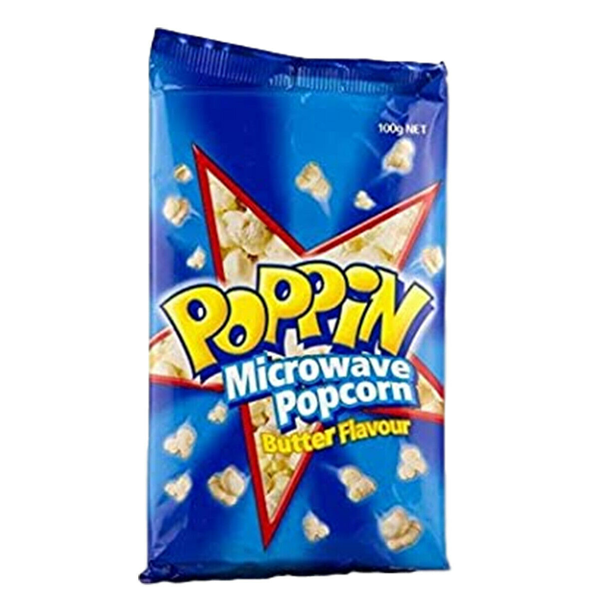 Popin Microwave Popcorn Butter Flavour 100g Tasty Delightz