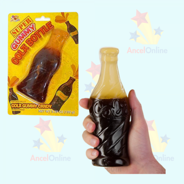 giant gummy cola bottle