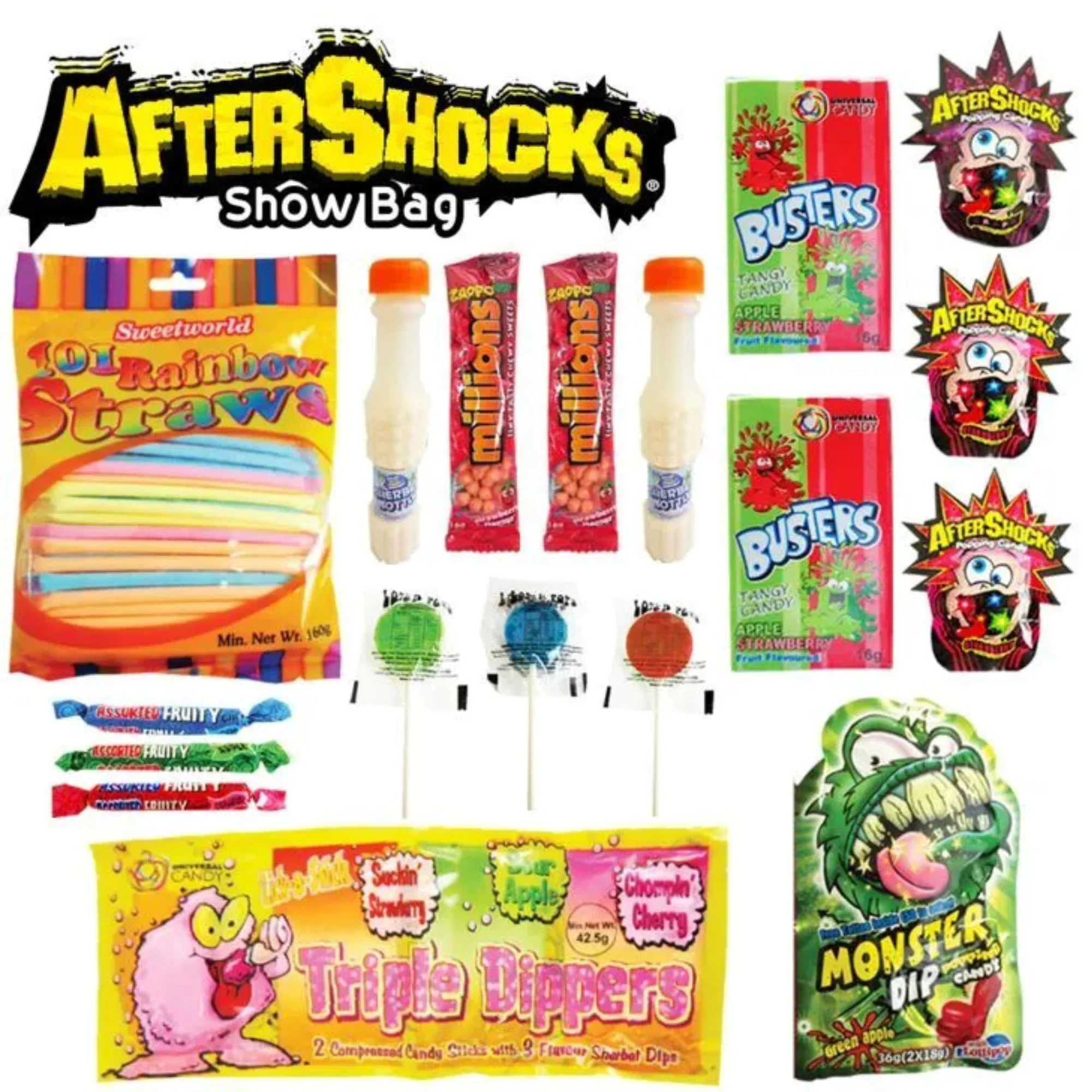 Aftershocks Showbag