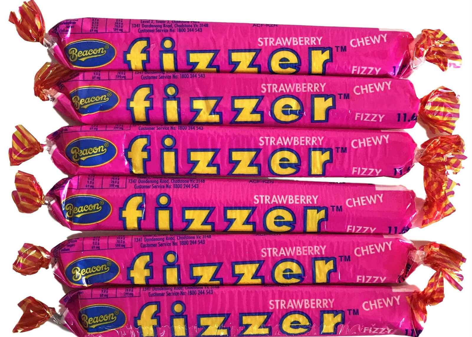 Beacon Fizzers Assorted x 24 Halloween Candy Buffet Party Favours Bulk  Lollies