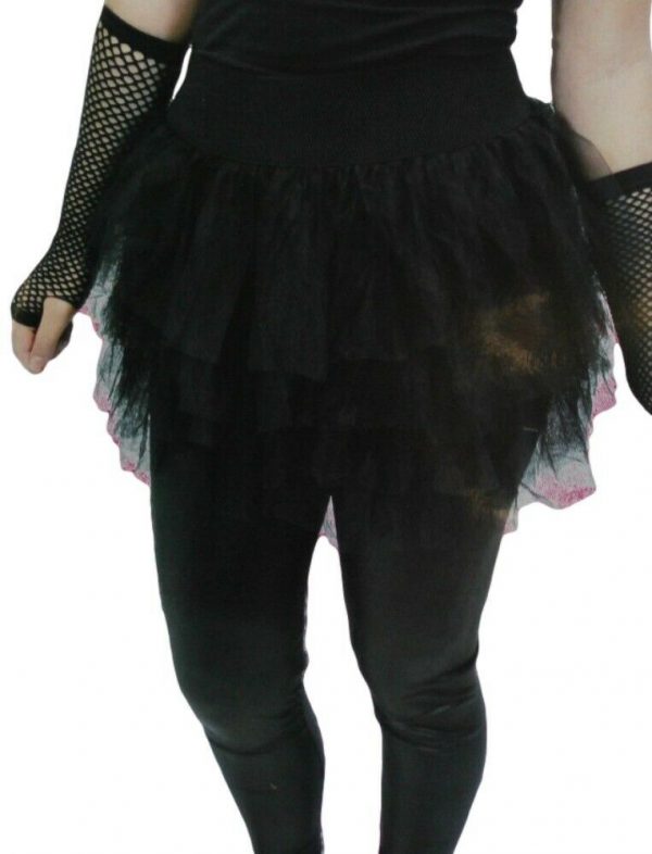 80s Black Tutu Women Eighties Skirt Madonna Punk Goth Girl Costume Party Outfit 124051838393 2