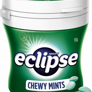 Eclipse-Chewy-Mint-Bottle-93g-x-6-Spearmint-Bulk-Mints-Home-Office-Travelling-124284490118